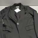 Cicy Bell Womens Casual Blazers Open Front Long Sleeve Work Office Suit Jackets Blazer (Medium, Black)