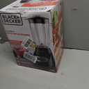 BLACK+DECKER Countertop Blender with 6-Cup Glass Jar, 10-Speed Settings, Black, BL2010BG