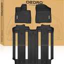 OEDRO Floor Mats Fit for Toyota Sienna 2025 2024-2021 7 Seat, Custom Fit TPE All Weather Sienna Car Mats Includes 1st, 2nd and 3rd Row Floor Liners