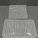 Engine and Cabin Air Filter 17801-20040 87139-33010 Replacement For Camry 2002-2006, Sienna 2004-2010, Solara 2004-2010, Lexus models ES300, ES330, RX330,RX350