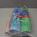 Hefty Party On Disposable Plastic Cups, Assorted, 16 Ounce, 100 Count
