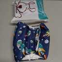 CuteBone Dog Diapers Male Belly Bands 3 Pack for Male Dogs Reusable Puppy Wraps, M