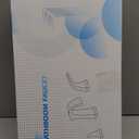 BWE Brushed Nickel Bathroom Faucet for Sink 3 Hole, Stainless Steel Widespread Bathroom Faucets with Pop-up Drain and Supply Lines, 360 Swivel Spout 2-Handle Bathroom Sink Faucet for Bath Vanity (8 Inches Widespread)