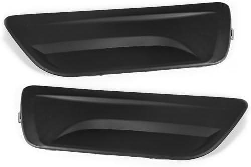 GRAND ORANGE Fog Light Cover Set Compatible with Chevy Malibu 2013 2014 2015 2016, 20768847 20768848 GM1039141 GM1038141 Left Driver & Right Passenger Side Black Fog Light Covers, 1pc