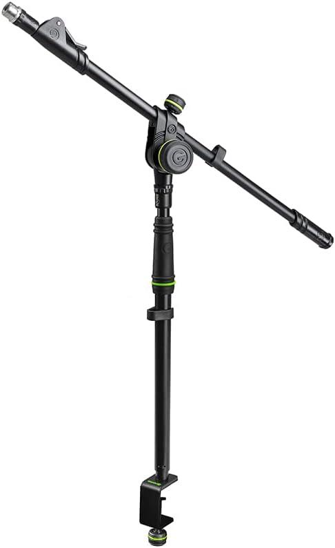 GRAVITY STANDS MS 0200 SET1 Microphone Pole for Table Mounting incl. Table Clamp and Boom