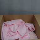 REWOMC 10 Packs 120 Inch Pink Round Polyester Tablecloths