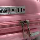 Kono 20 Inch Expandable Carry on Luggage, Airline Approved Suitcase, Pink
22x14x9 Lightweight PP Hard Shell Smooth 360 Spinner Wheels with TSA lock for Short Trips, Size: Carry-on 20-inch expandable