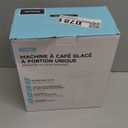 Mini Hot and Iced Coffee Maker Single Serve, for K Cup and Ground, 6 to 14 Oz Brew Sizes, with Recipe Book, for Home, Travel, RV, Office and Dorm, Classic Black (2.0 Version)