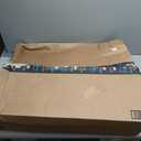 Heated Stadium Seat Cushion for Bleachers with Back Support Extra Portable Foldable Heating Stadium Seats Chair Pad with USB 3 Level Heating Pocket for Outdoor Sport (Navy Blue)