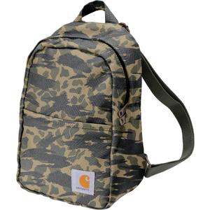 Carhartt Classic Mini Backpack, Durable, Water-Resistant Backpack with Adjustable Shoulder Straps, Blind Duck Camo