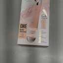 Dermave Bikini Shaver & Trimmer for Women, IPX7 Waterproof Electric Razor for Pubic Hair, Face, Legs, Underarms - Painless, Cordless, Portable with Pink Storage Bag