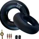 2-Pack of 16x6.50-8 16x650-8 16x7.50-8 16x750-8 BUTYL Rubber Inner Tubes,TR13 Straight Valve Stem,High Air Tightnessfor Lawn Mower, Golf Cart,Tractor,Farm Tractor,Wheelbarrow,ATV and More