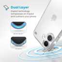 Speck Presidio Perfect Clear iPhone 16 Case - Slim Phone Case