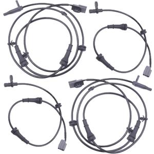 ABS Wheel Speed Sensor Front Rear Left Right Compatible with 2013 2014 2015 2016 2017 2018 2019 Nissan Sentra Driver and Passenger Side ABS Sensors # 479103DA0A 479003DA0A 479013DA0A (4pcs)