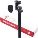 SAFORT USS SP18 Suspension Seatpost 4-Links Structure with Hard/Soft Micro Adjustment Function 27.2/28.6/30.0/30.4/30.9/31.6/33.9mm for Road, Gravel, MTB & Electric Bikes