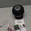 POCOCO Galaxy Star Projector for Bedroom with Replaceable Optical Film Discs, Home Planetarium Night Light Projector with High-Definition Soft Light for Relax, Study, and Meditate, Stress Relief Gifts (Black)