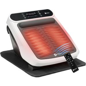 LifePro VibraFlow Foot Massager for Neuropathy - Relaxing Calf and Foot Therapy with Heat Option for Maximum Soothing Relief - Massager for Blood Circulation and Revitalization