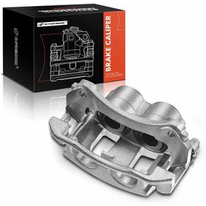 A-Premium Disc Brake Caliper Assembly with Bracket Compatible with Select Chevy, Pontiac and Saturn Models - Equinox 2005-2006, Vue 2004-2007, Torrent 2006 - Front Left Driver Side