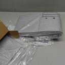 Ruiever Lampshades Set of 2, Natural Linen Lampshades L12.6'' x W6.7''x 8.07" High, Easy Assembly Replacement Lampshades for Table Lamps Floor Lamps, Gary Lampshade Half and Spider Fitter Included (Gray)