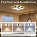 Hawkrown Exhaust Fan with Heater, Bluetooth Speaker, 230 CFM Quiet Ventilation Fan with Humidity & Odor Sensor, 3-Color Dimmable Light, App/Voice/Remote Control, Easy-Clean Dust Filter (Grey)