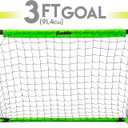 Franklin Sports Mini Soccer Goal with Ball and Pump
