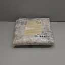 GENIMO 4FT Round Area Rugs for Living Room, Circle Rugs Machine Washable Low Pile, Chenille Non Slip Vintage Rug for Bedroom, Dining Room, Home Office, Light Taupe Brown