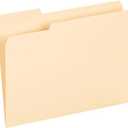 Pendaflex File Folders, 100 Pack, Durable Manila Folders, Letter Size (8.5" x 11"), 3 Top Tabs for Easy Labeling, Everyday Filing Essential for Offices, Classrooms & Home Document Organization