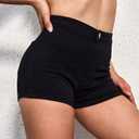 VIPONES Jean Shorts Womens High Waisted Stretchy Sexy Butt-Lifting Hot Denim Shorts Small