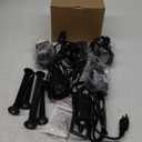 SUNVIE 6 Pack Halloween LED Black Lights12W Black Light Spotlight Outdoor 120V Outdoor Blacklight Spotlight Waterproof Halloween Blacklight Spot Light for Glow Party Body Paint