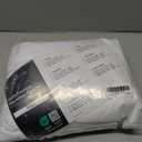 LuxClub 4 PC Full Sheet Set, Deep Pockets Wrinkle Free Cooling Bed Sheets Hotel Bedding for Women, Men, Kids & Teens, Includes 1 Fitted Sheet, 1 Flat Sheet and 2 Pillowcases-Soft White