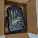 DCB1106 6AMP Super Fast Charger Compatible for DeWalt 20V/60V Max Battery DCB206 DCB208 DCB205 DCB606 DCB609 DCB612 DCB182 DCB183, Compatible with DeWalt 20V Charger DCB104 DCB107 DCB115 DCB118