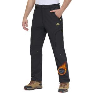 MAGCOMSEN Snow Pants for Men Water Resistant Fleece Size L