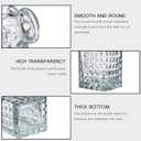 Glass Bud Vase Set of 16, Small Flower Vases, Glass Vases for Centerpieces, Vintage Home Table Decorations Bud Vases (16 Pcs, Clear)