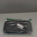 ivoler Carrying Case for Nintendo Switch 2 Model(2025), Portable Hard Shell Pouch Carrying Travel Game Bag for Nintendo Switch 2 Accessories Holds 12 Game Cartridge (Black) (7.9'')