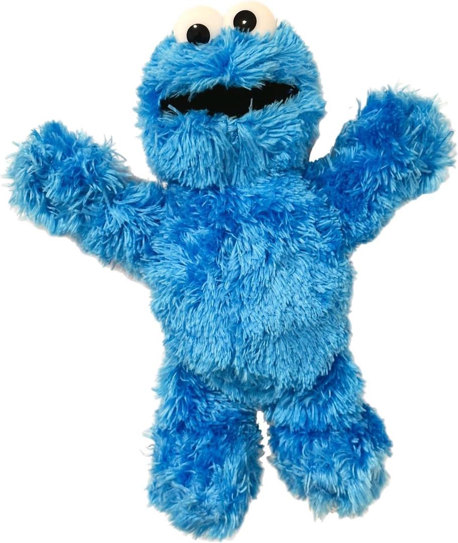 Official Sesame Street Plush 8" Suitable from Birth (Cookie Monster)