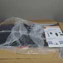 Mailbox,with Mounting Post,Comes with 4 Keys, Mailboxes for Outside,Locking Mailbox,Large,Black,Metal Mail Box,Heavy Duty,