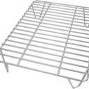 GRISUN Warming Rack for Green Mountain Grill Davy Crockett Pellet Grill, Upper Rack Replacement for GMG-6016, Grill Rack Addition for Doubled Cooking Space (14" x 10" x 3.5")