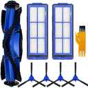 BBT Replacement Parts Kit Fit for Eufy Vacuums; Hepa Filter, Main Brush, Side Brush Set