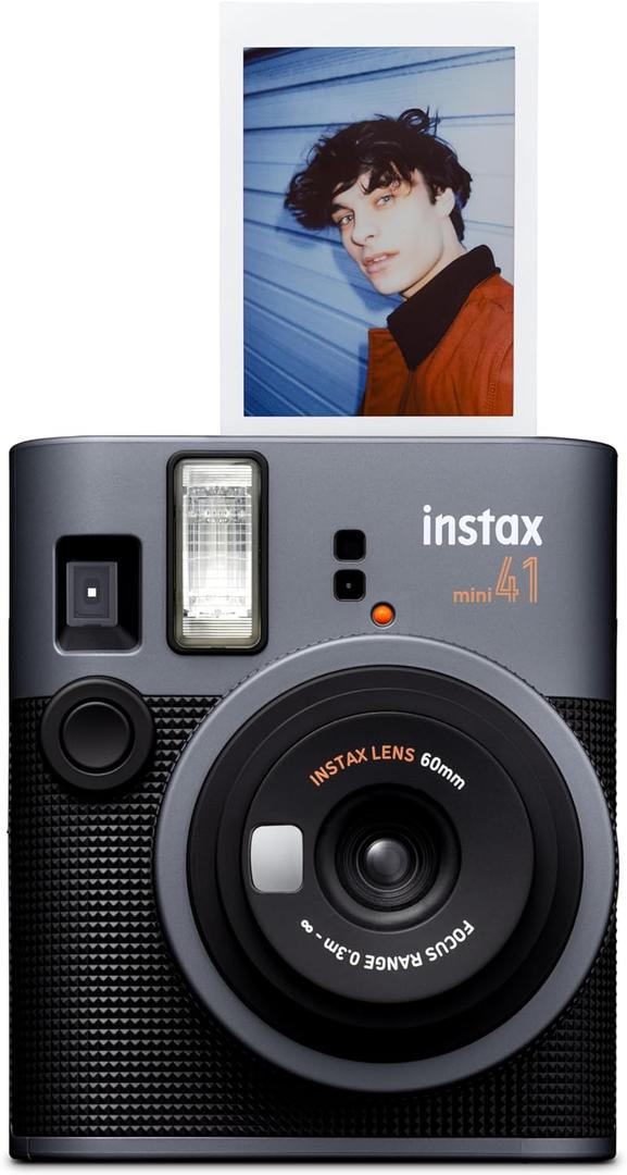 Fujifilm Instax Mini 41 Instant Film Camera (Black)