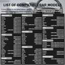 3D Premium Skin-Feel Leather Car Steering Wheel Cover, Anti-Slip Breathable Soft Slim Design, Universal 15 inch, Black with Orange (Round-Medium[14.5''-15''])