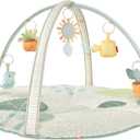 Skip Hop Tummy Time Mat, 3-in-1 Activity Baby Play Gym, Age 0-2y, Garden Oasis, Green Multi