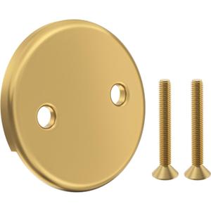 Tub Drain Overflow Cover RP31556CZ Replacement Delta Tub Drain Kit -Bathtub Drain Overflow Plate,Fits Most Standard Bath Tub Drains -Champagne Bronze