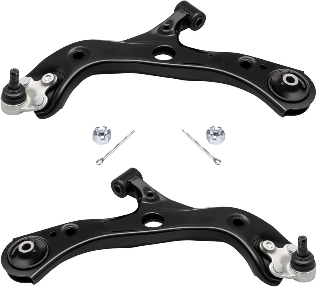 TUCAREST K623669 K623670 (Pair) Front Lower Control Arm and Ball Joint Assembly Fit For 2020-2025 To-yota Corolla w/2.0L, 16-22 Prius, 17-22 Prius Prime [# 4806902310 4806847060 526-515 526-516]