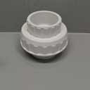3" PVC Union Coupling Pipe Fitting (Socket x Socket) 3Inch PVC Slip Union PVC Adapter Coupling Schedule 40, EPDM O-Ring, White