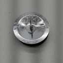 Dreyoo 1 Pcs 5 Inch End of Pipe Gripper Mechanical Plug, Steel Drain Pipe Cover with Galvanized Screw and Wing Nut for Outdoor Sewer Cleanout Drain