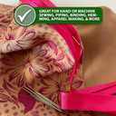 Mandala Crafts 55 Yards 1/2 Inch Navy Blue Double Fold Bias Tape for Sewing - Bias Binding Tape for Quilting Binding, Hemming, Seam, and Fabric Piping