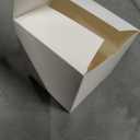 To Go White Boxes With Gold Ribbon For Cupcakes