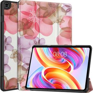 Case for TECLAST T50 11.0 inch Tablet, Folding Folio Ultra-Thin PU Leather Stand Case Cover for TECLAST T50 11.0 inch Flower