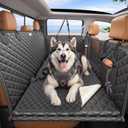 Hard Bottom Dog Truck Seat Cover, Back Seat Extender with Washable Mat, XL
Military-Grade Protection, 650LB Support, 45% More Space for Large Dogs, Waterproof, Fits Crew Cab Trucks & Large SUVs