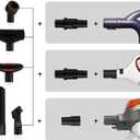 10 Pcs Vacuum Attachments & Brushes for Shark Navigator Lift-Away NV350 NV352 NV355 NV356E & Rotator NV500, Rocket HV301 HV322 HV371 Series Upright Vacuum, 1 1/4" (32mm) Vacuum Accessories Set
